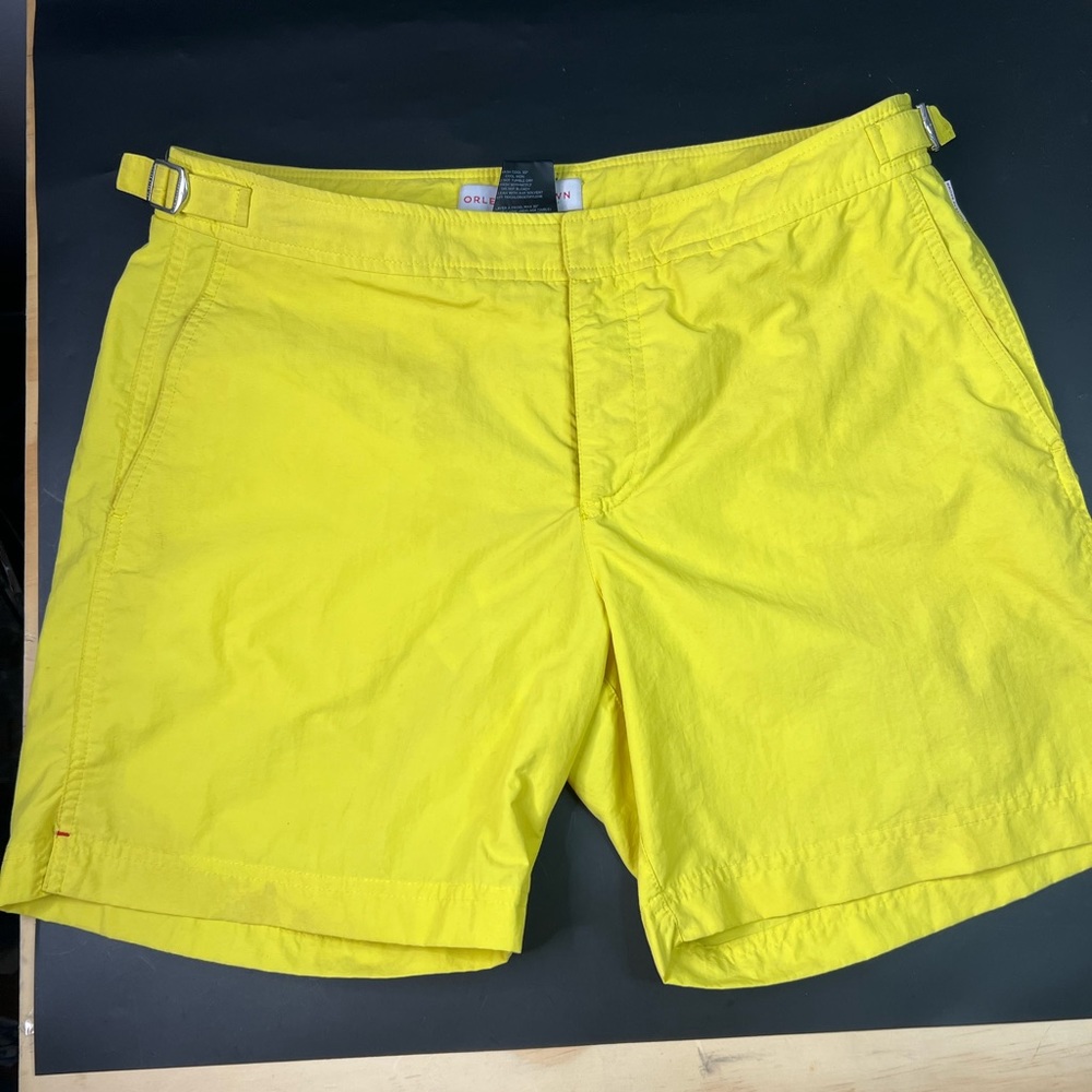 Orlebar Brown Yellow Setter shorts swimsuit